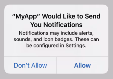 This dialog box on iPhone has saved me a lot of stress over the years.