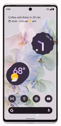 Pixel 6 Pro Widgets