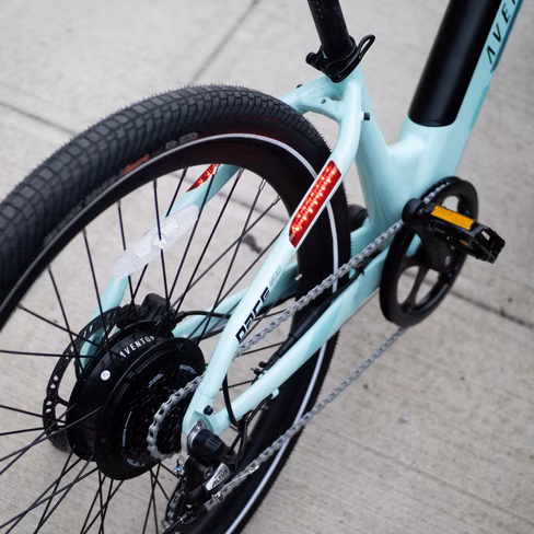 Aventon Pace 500 Step-through ebike rear