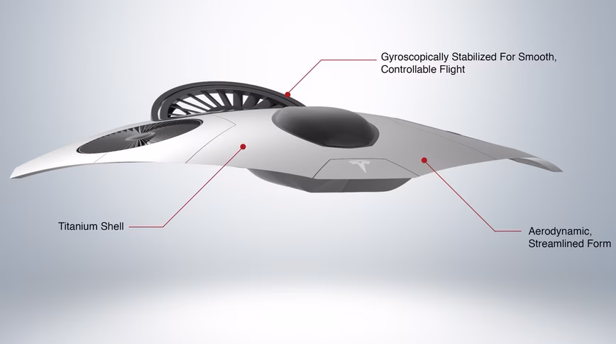 Tesla VTOL idea 