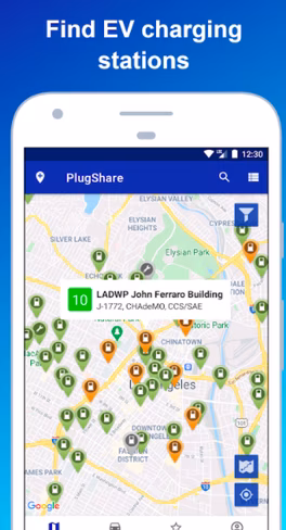 ev charging app