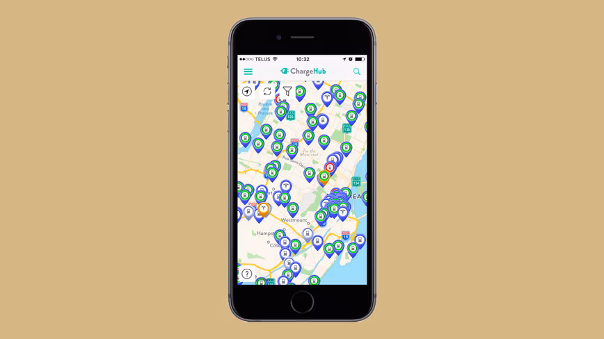 ev charging station app