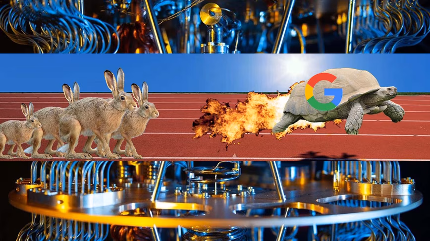Google wants to win the quantum computing race by being the tortoise, not the hare