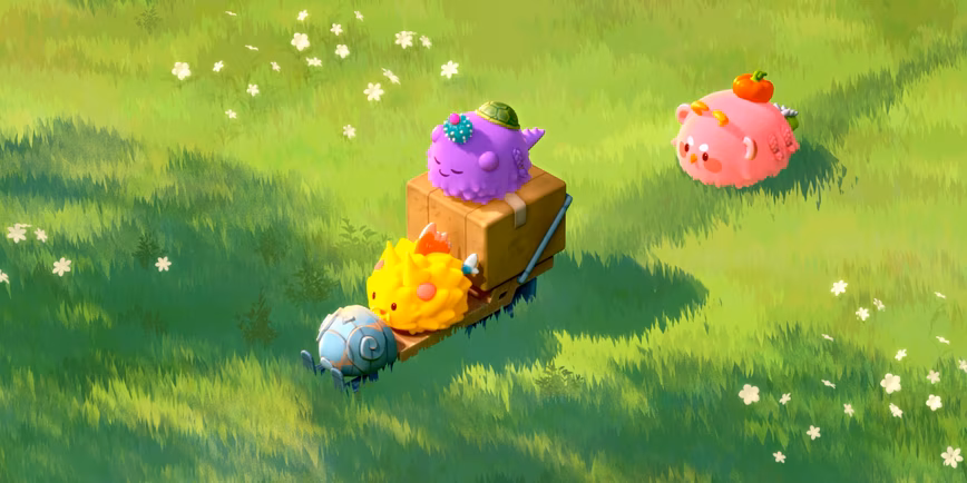 Axie Infinity has some cute characters.
