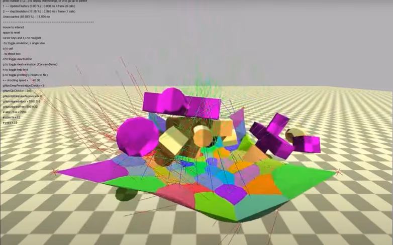 Physics simulator enable AI agents to imagine and predict outcomes in the real world