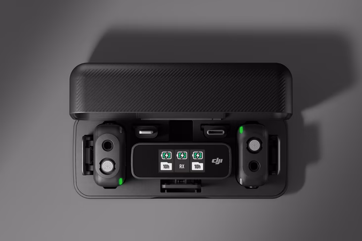 DJI Mic top view