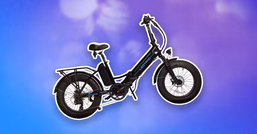 Lectric’s new mid-drive folding ebike packs 100-mile range for $1999
