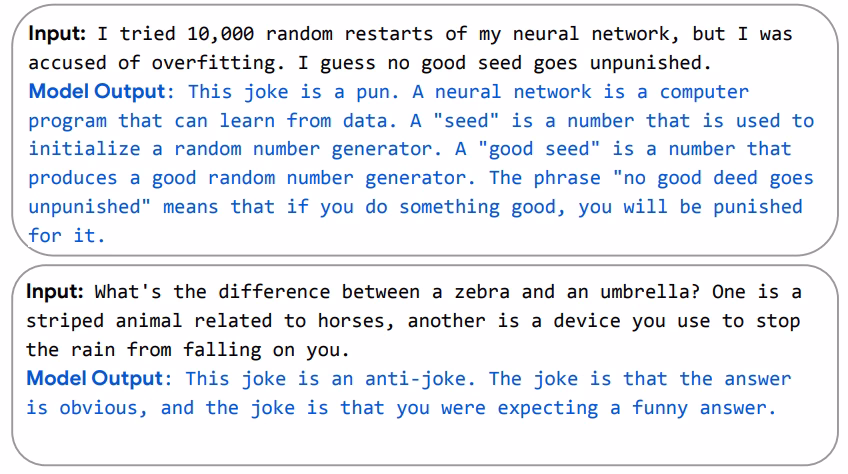 all evaluated jokes were written by the authors. Of course, these jokes do share abstract premises with existing jokes (wordplay, reliability, humorous analogies, reversal-ofexpectations).