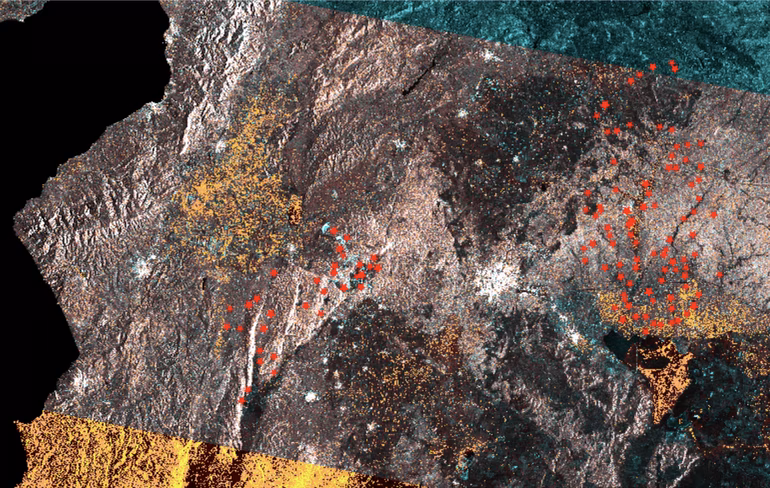 Remote sensing and geospatial analysis of conflict zones conducted by Space4Good