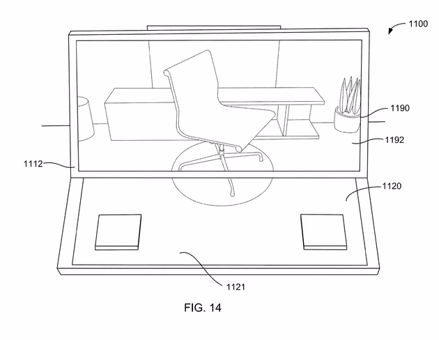 apple game controller patent dual screen