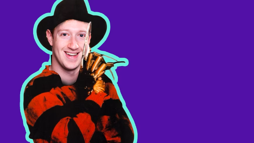 mark zuckerberg freddy kreuger