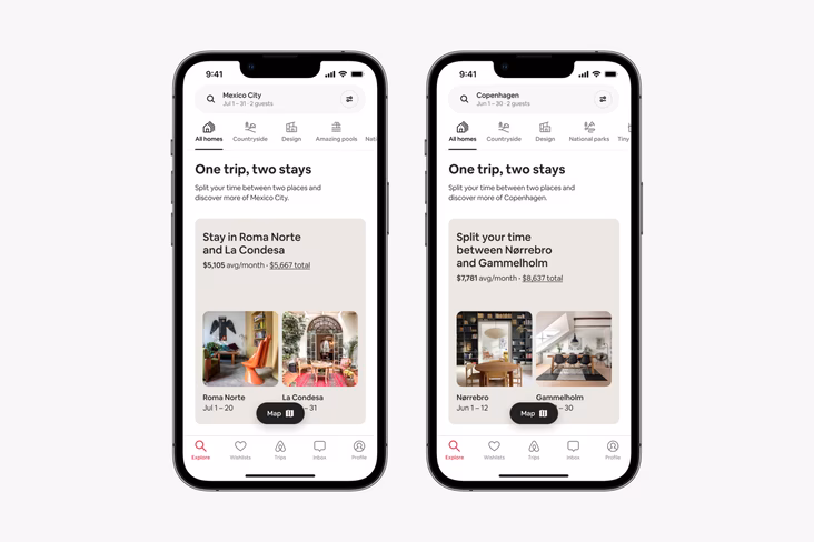Split Stay can allow you to explore different parts of one city during one trip.