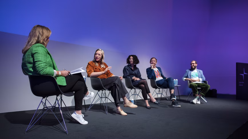 Image of panel at Future Talks: Sustainable Materials
