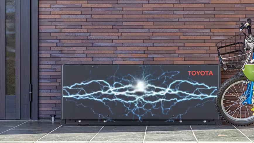 Toyota taunts Tesla with its very own energy storage system for homes