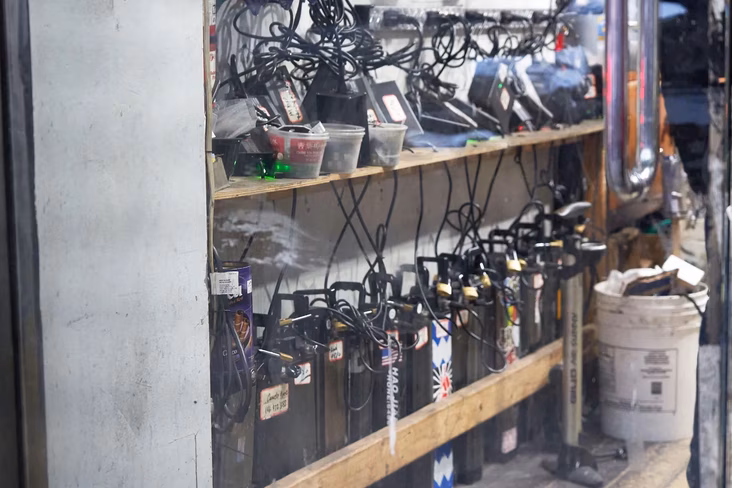 lithium-ion batteries charging 