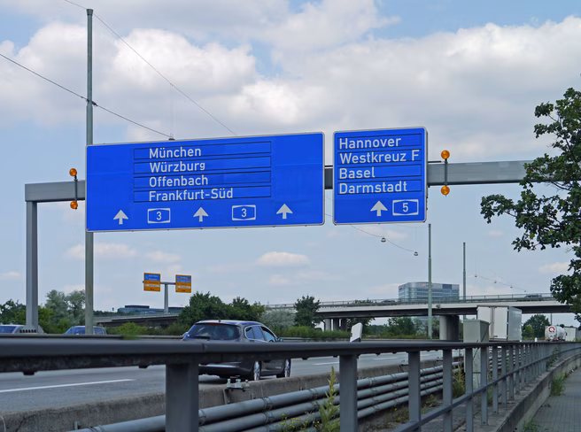 The German autobahn
