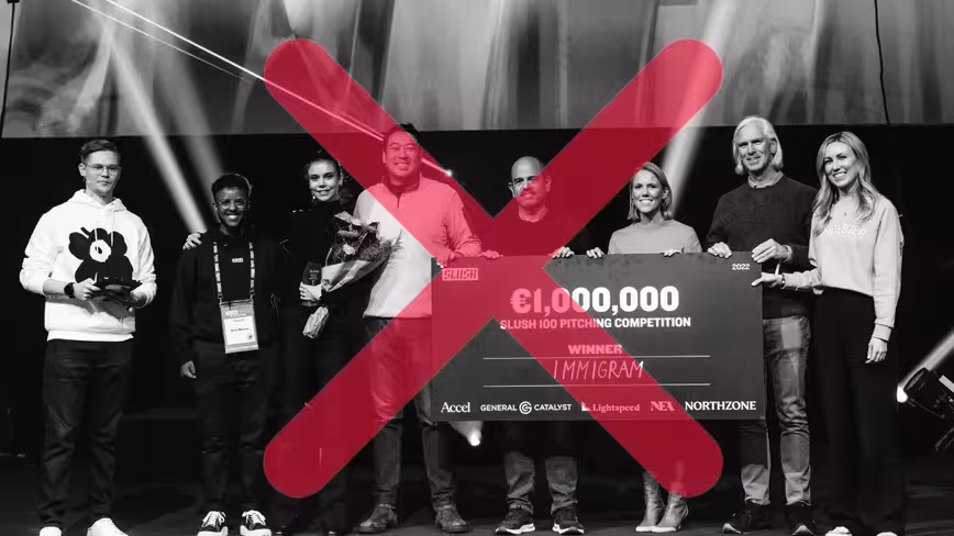 Slush’s startup pitch competition transformed into a political nightmare