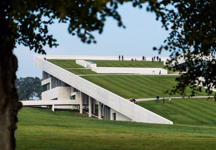 Moesgaard Museum green roof
