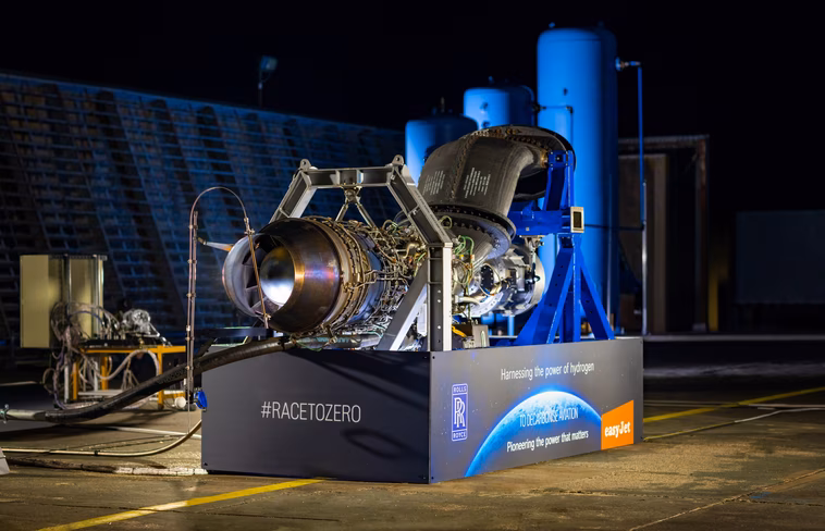 Rolls Royce easyjet hydrogen