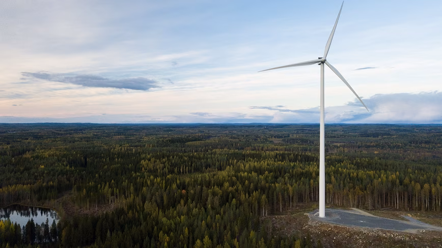Finland wind power 2022 