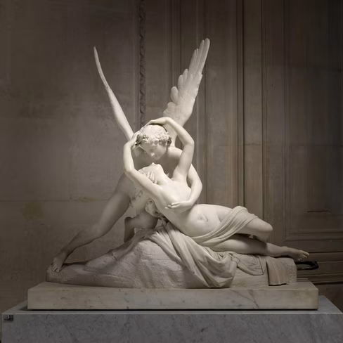Eros e psyche Canova Louvre 