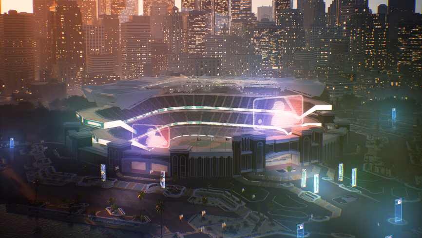 The ballpark experience extends from inside the stadium to the surrounding area