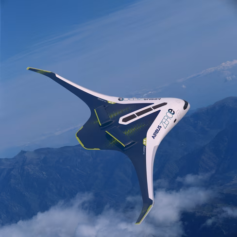 Airbus BWB rendering