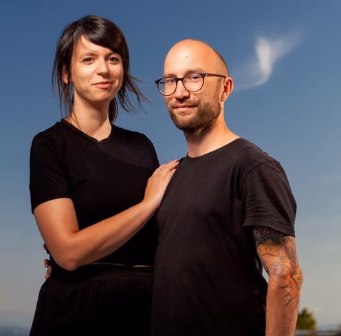 Bloom founders Mike and Hannah Albertshauser