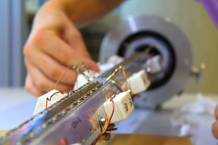 solar cells from the hybrid solar module Graz