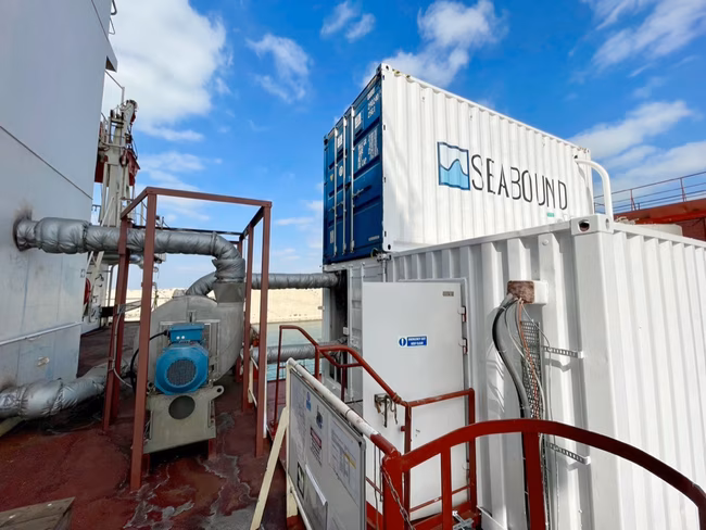 an image of Seabound's prototype system