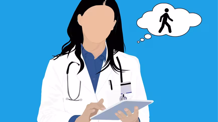 Doctors have started prescribing a new medical treatment: A walking app