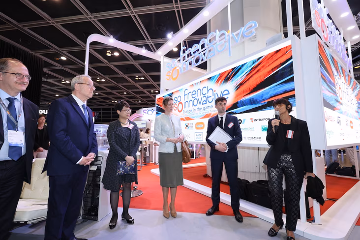 France's pavilion at InnoEX