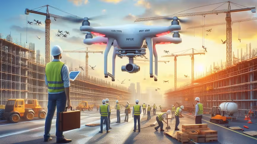 Drones could revolutionise the construction industry, supporting a new UK housing boom