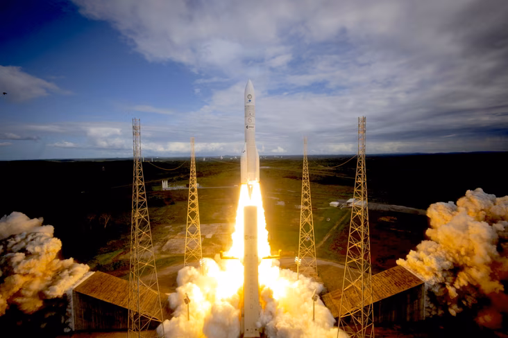 Photo of Ariane 6 launching for the first time