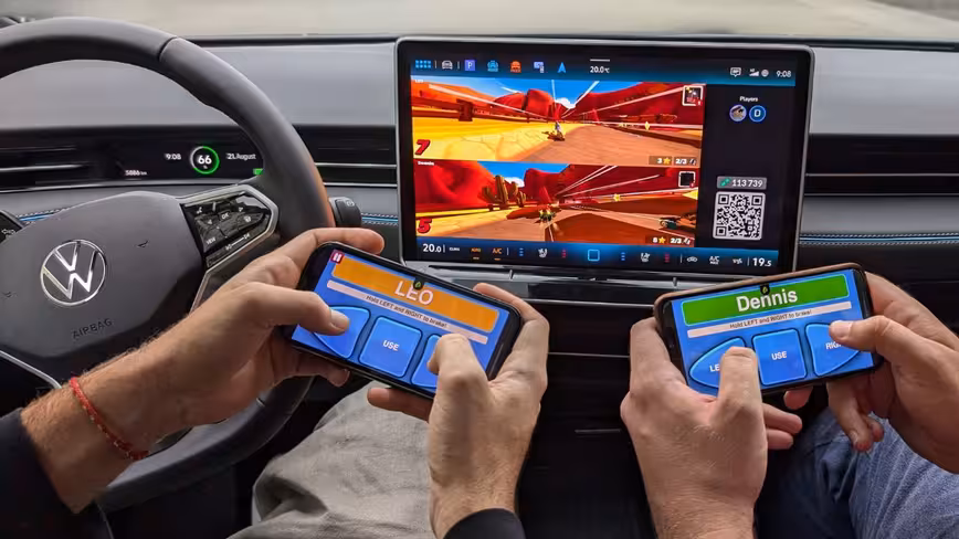 Volkswagen will soon offer in-car gaming in Europe via AirConsole