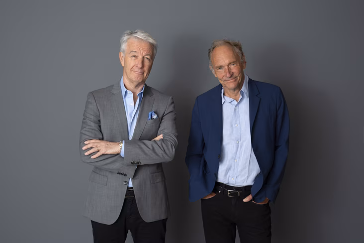 Tim Berners-Lee and his Inrupt co-founder John Bruce have created a digital wallet