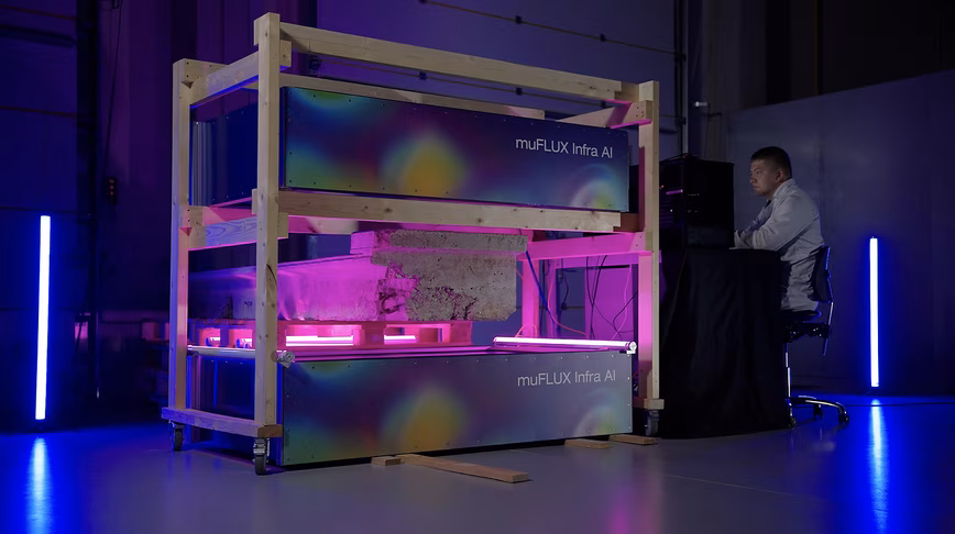 Muon tomography 3D scanner 