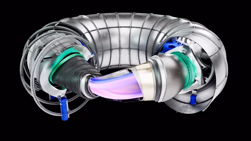 Artist's render of Stellaris, a fusion energy reactor designed by Proxima Fusion