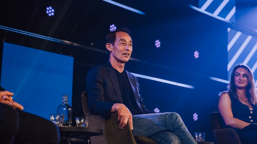 Young Sohn speaking at TNW Conference 2024