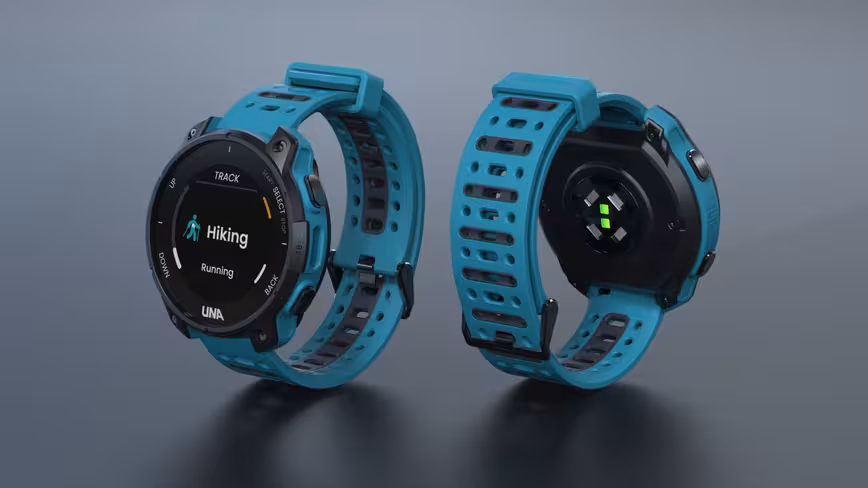 This Una smartwatch can be taken apart like LEGO and repaired at home