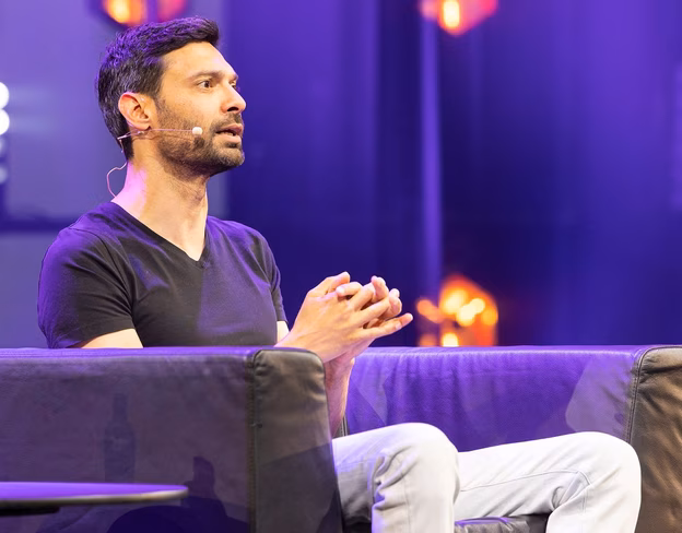Bunq CEO Ali Niknam at Money 20/20 in Amsterdam in 2023