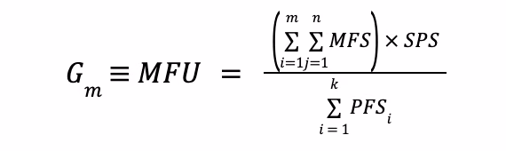  MFU formulation