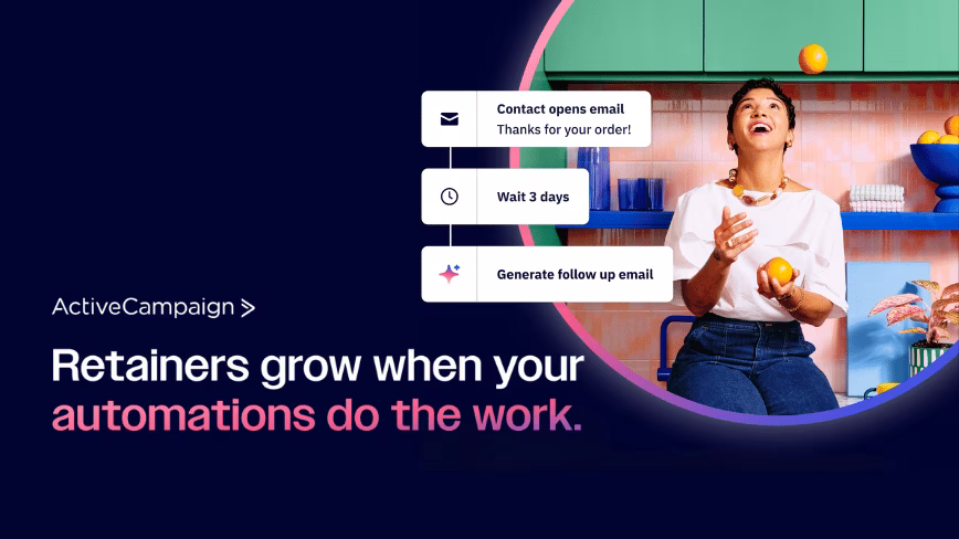 ActiveCampaign’s free trial lets you test AI-powered marketing automation before you commit