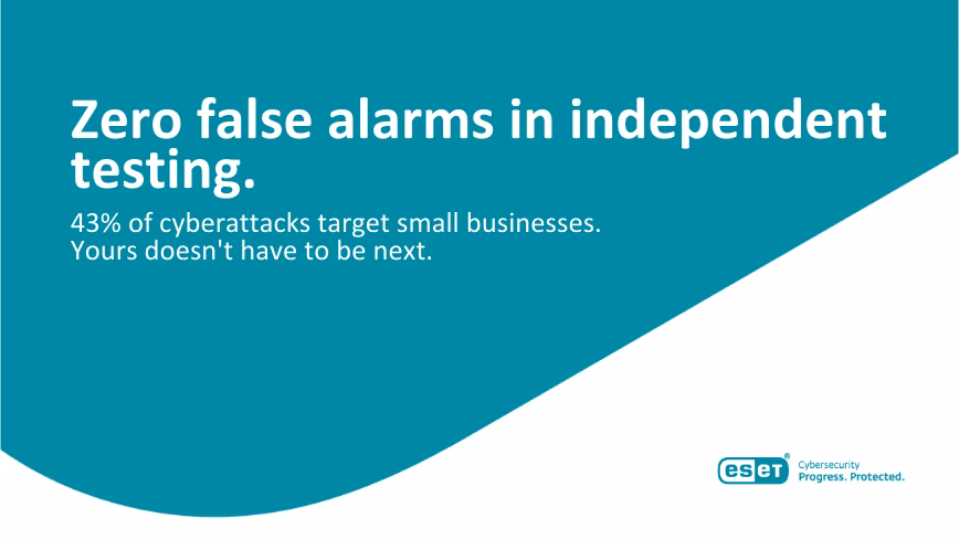 ESET PROTECT scored zero false alarms in independent testing. Now it’s 20% off. Featured Image