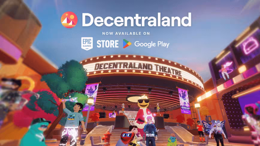 Decentraland just launched on the Epic Games Store.
