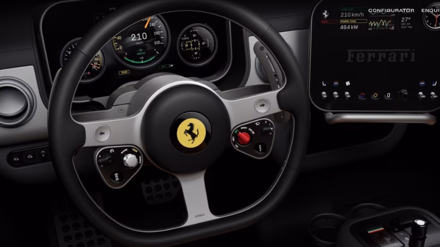 Ferrari stock drops 7% after Luce EV reveal as investors question design and strategy