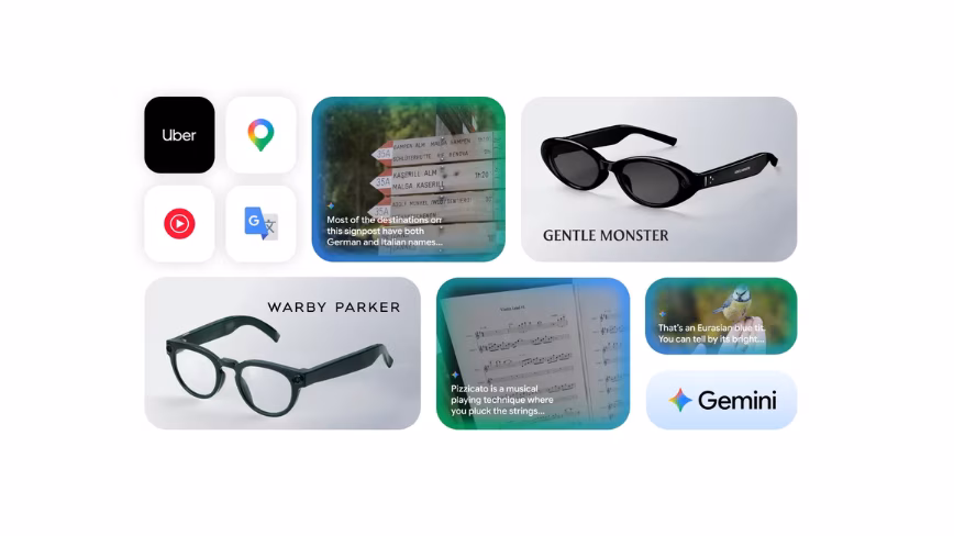 Google partners with Warby Parker and Gentle Monster for Gemini-powered smart glasses