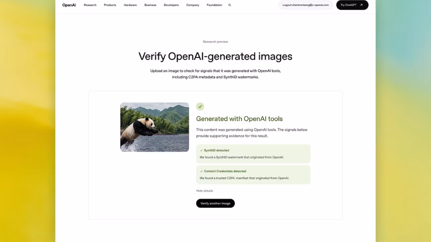 OpenAI adopts C2PA standard and Google’s SynthID to make AI-generated images easier to identify
