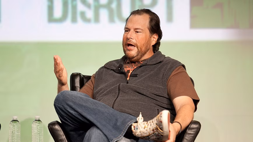 Salesforce expects to spend $300 million on Anthropic tokens this year, and Benioff wants coding inside Slack next