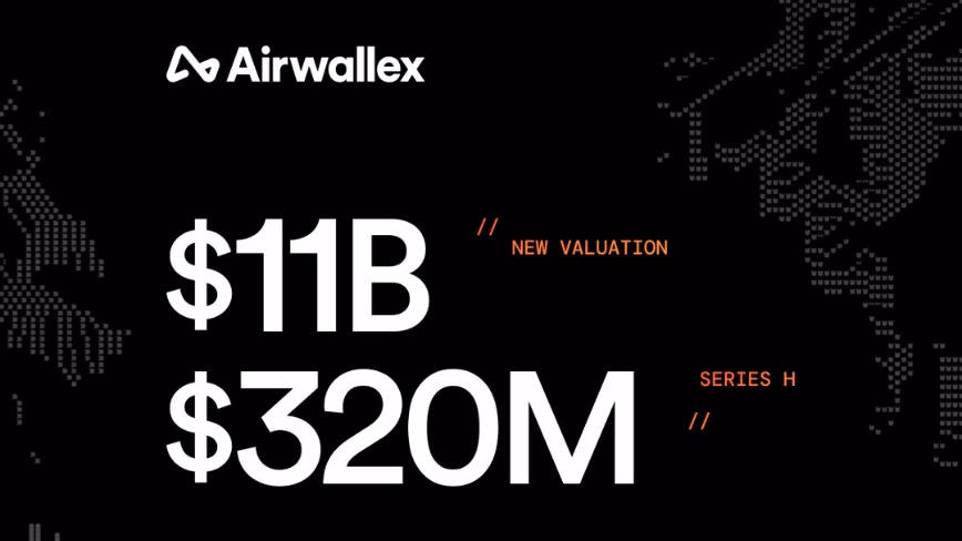 Airwallex raises $320M at an $11bn valuation